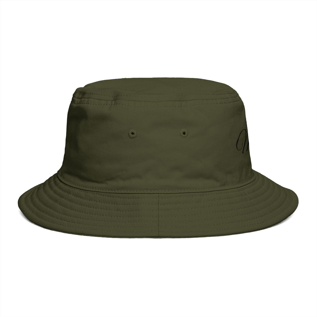 Bob brodé MF Script — Casquette de mode Monogram