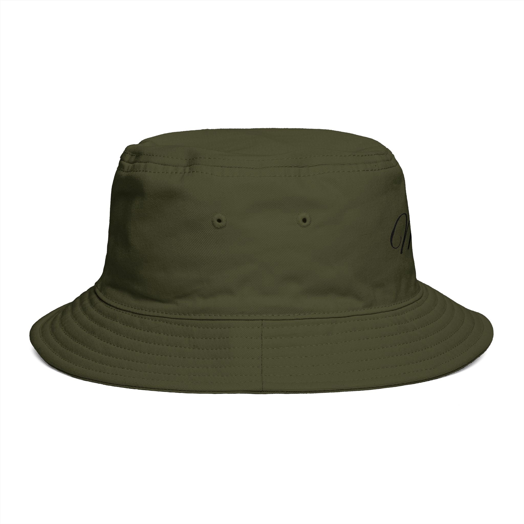 Bob brodé MF Script — Casquette de mode Monogram