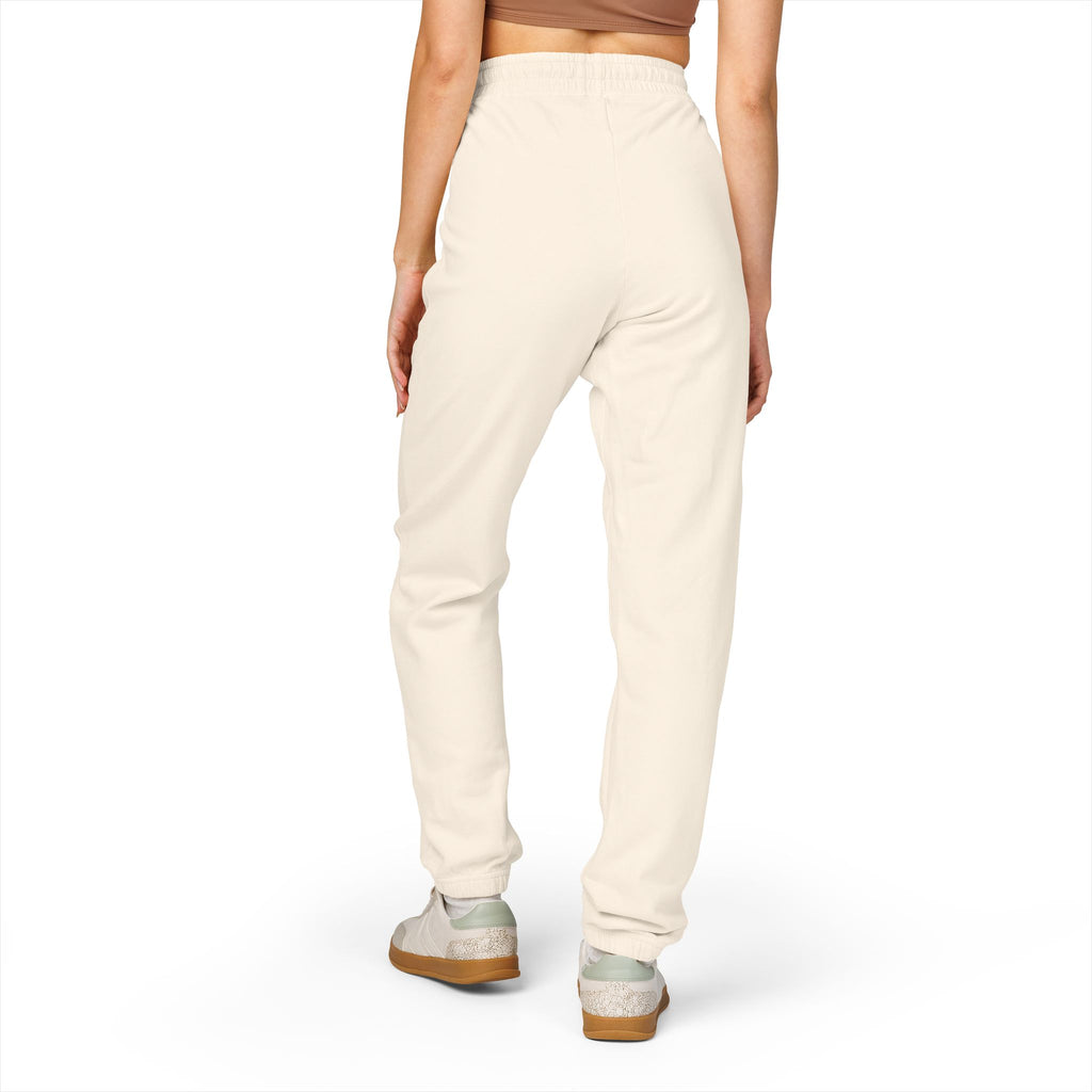 Pantalon de survêtement Joyful Script — Joggers douillets en polaire pour femme
